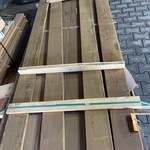Ca. 16x Ipé hardhouten planken geschaafd, 21x145mm, lengte 275cm